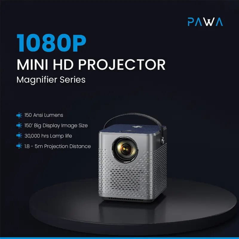 Pawa Mini Projector Magnifier Series 1080p