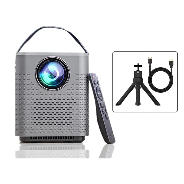 Pawa Mini Projector Magnifier Series 1080p With Tripod and Remote Control.