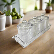 3 Pcs Acrylic Seasoning Pot.