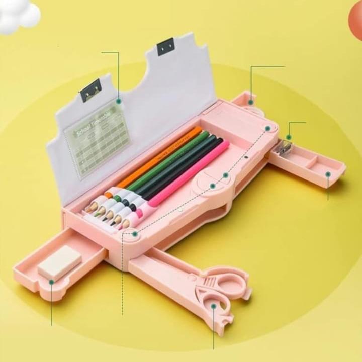 Pencil Box For Kids, Multi-functional Theme Based Pencil Case, Stationery Box For School Pencil Box For Kids, Multi-functional Theme Based Pencil Case, Stationery Box For School