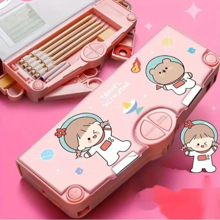 Pencil Box For Kids, Multi-functional Theme Based Pencil Case, Stationery Box For School Pencil Box For Kids, Multi-functional Theme Based Pencil Case, Stationery Box For School
