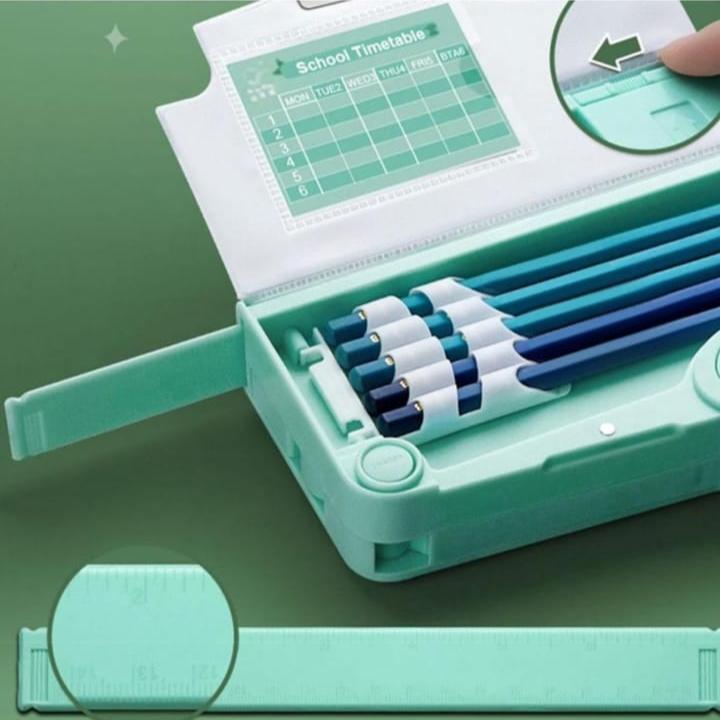 Pencil Box For Kids With Ruler.