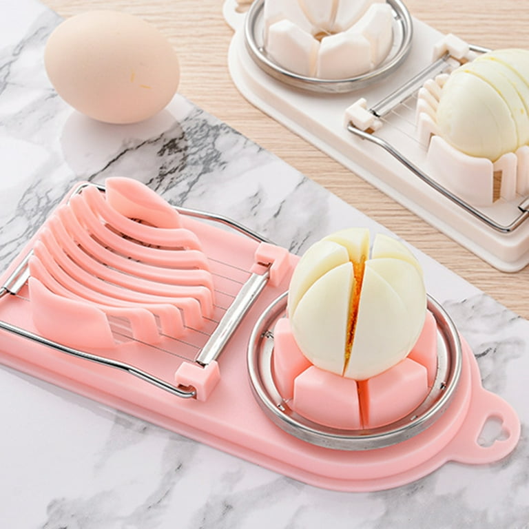 Egg Cutter Kitchen Gadgets - Wire Egg Slicer, Flower Shape Fruit, Egg Cutter Mold Egg Cutter Kitchen Gadgets - Wire Egg Slicer, Flower Shape Fruit, Egg Cutter Mold