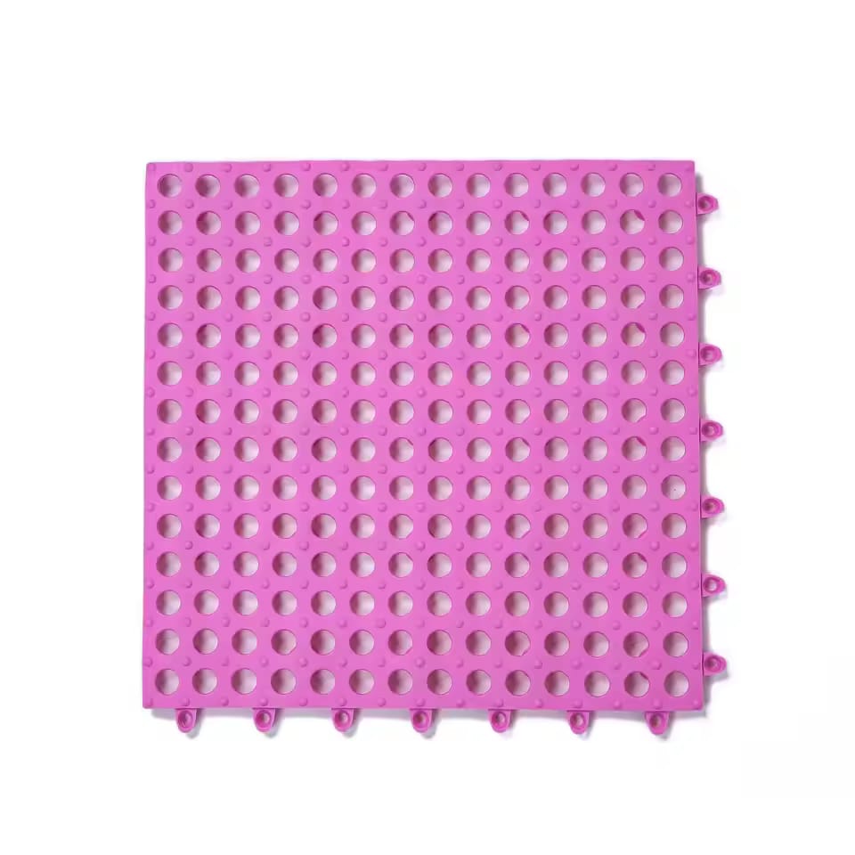 A Pink Non-Slip Bathroom Shower Mat