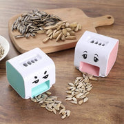 Pink and Blue Electric Seed Peeler.