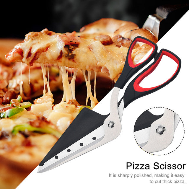 Pizza Pancake Cutter Slicer, Multi-functional Kitchen Scissors Pizza Pancake Cutter Slicer, Multi-functional Kitchen Scissors
