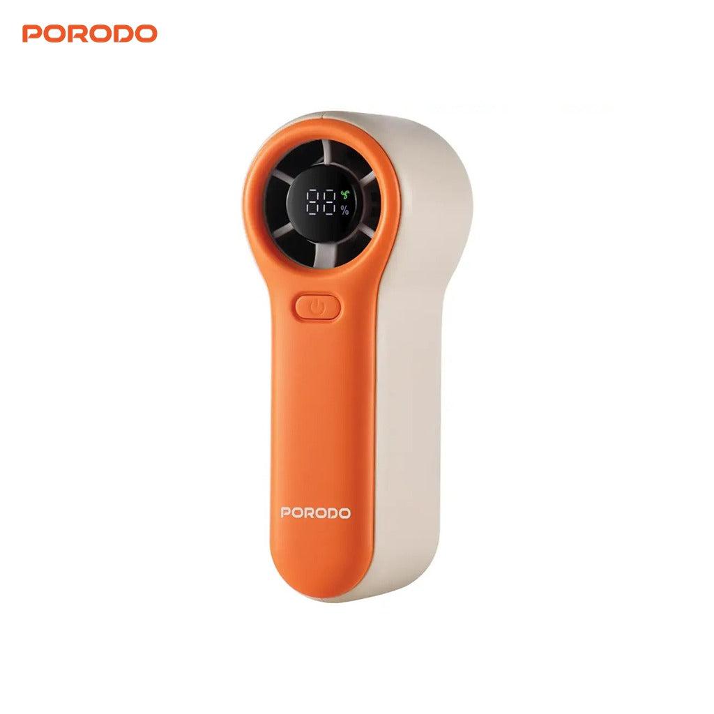 PORODO Pocket Size Handheld Fan, Rechargeable Mini Fan with 5 Speed Levels - LFS2228 PORODO Pocket Size Handheld Fan, Rechargeable Mini Fan with 5 Speed Levels - LFS2228