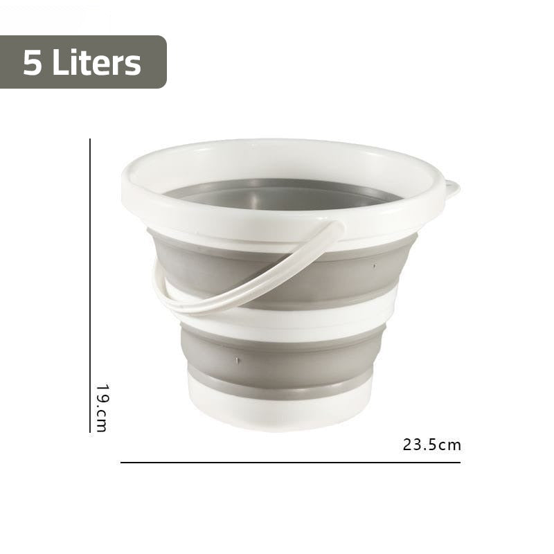 Size 5 Liter Of Portable Folding Bucket.