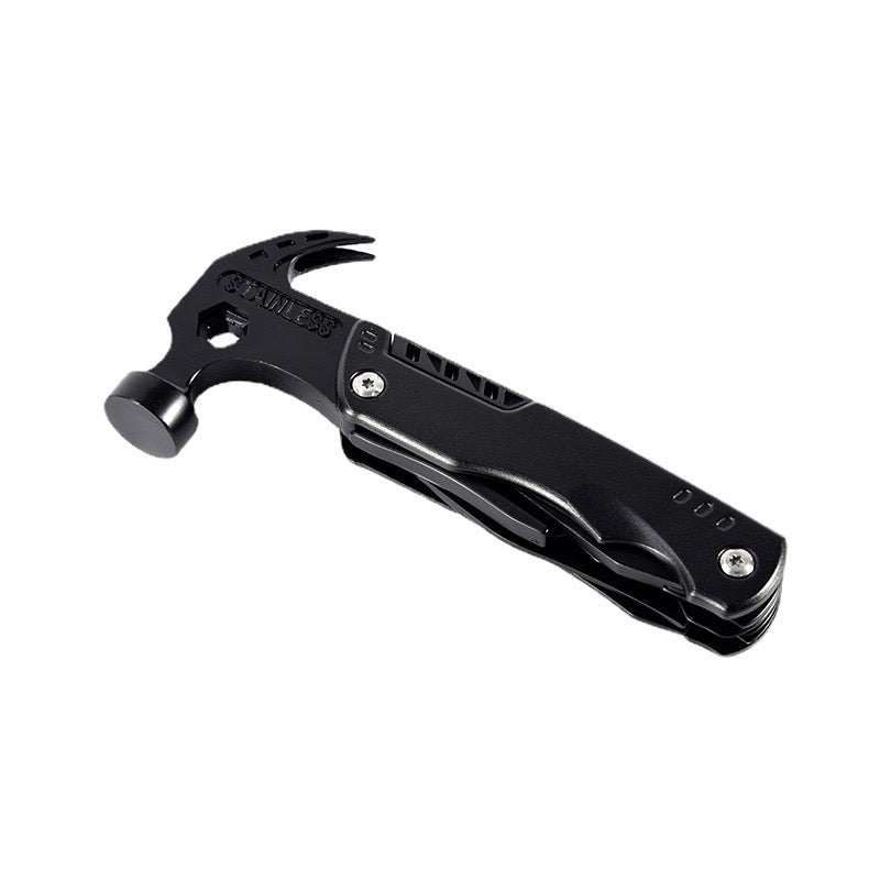 Outdoor Multitool Claw Hammer in black color