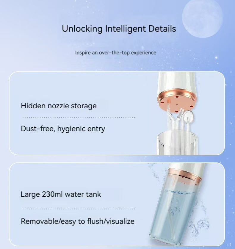 Details of Portable Oral Irrigator.