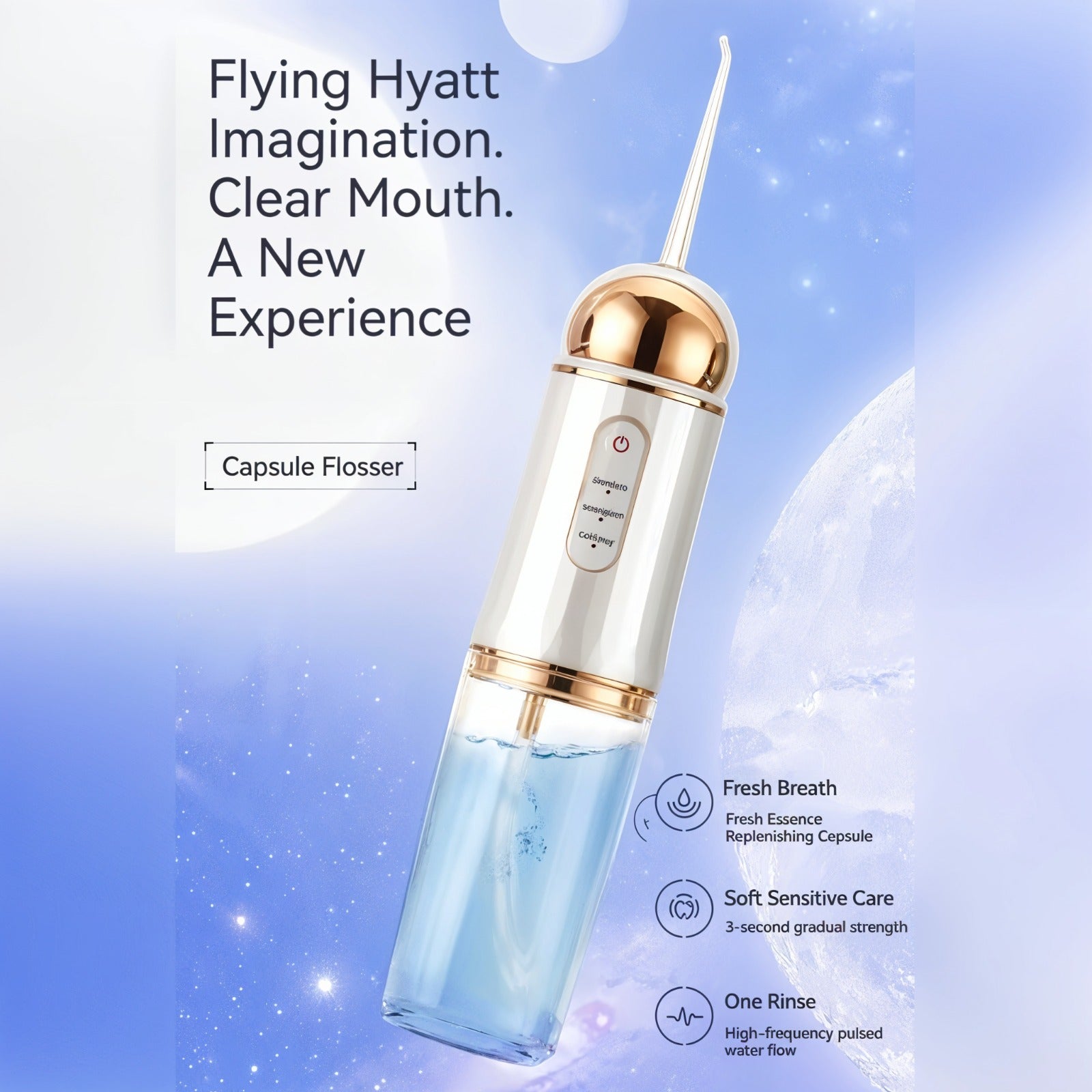 A Portable Oral Irrigator.