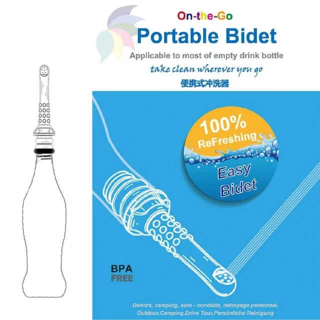 Portable Pocket Bidet Shattaf.