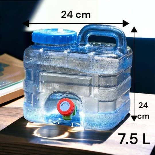 Size Of Portable Water Tank Container Can.