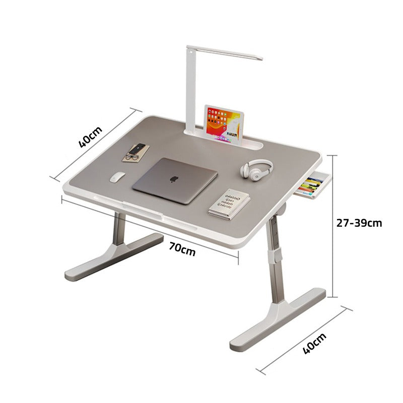 Size Details of Portable foldable laptop bed desk table.