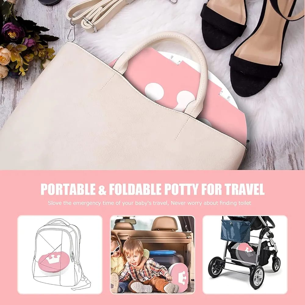 Portable and Foldable Potty for Travel.
