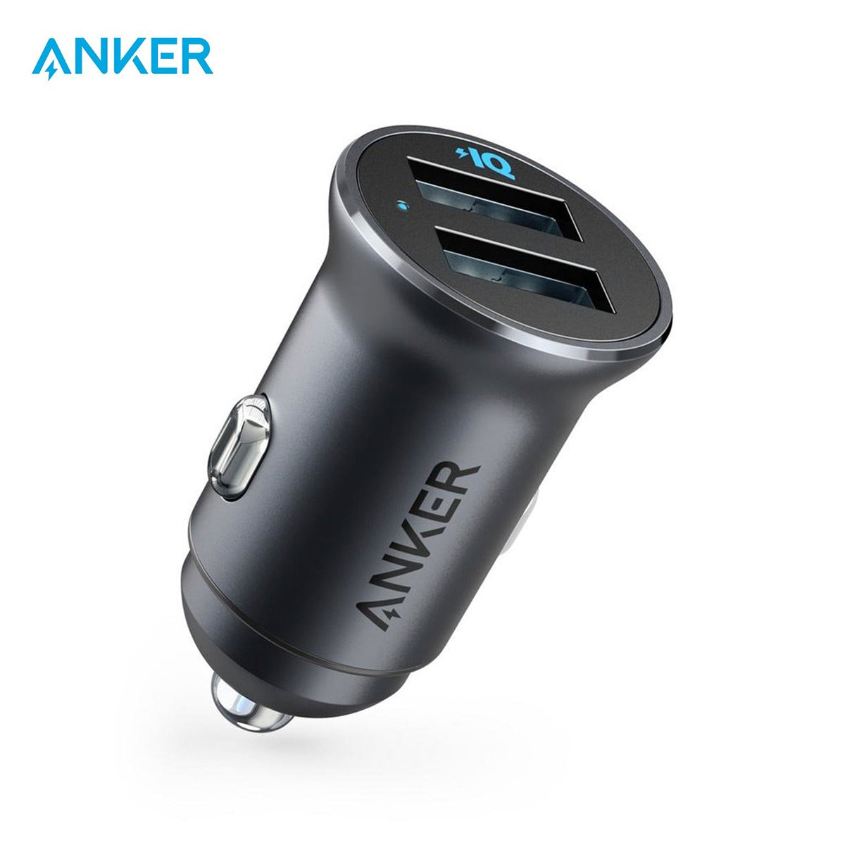 Anker Powerdrive 2 Alloy 24W Car Charger with 2 Port