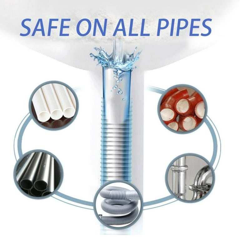 Different Types of Pipes Where Powerful Sink Drain Cleaner Can be Used.