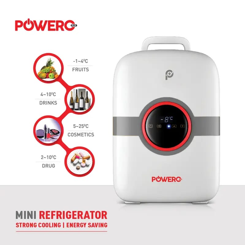 Powero 22L  Mini Refrigerator.