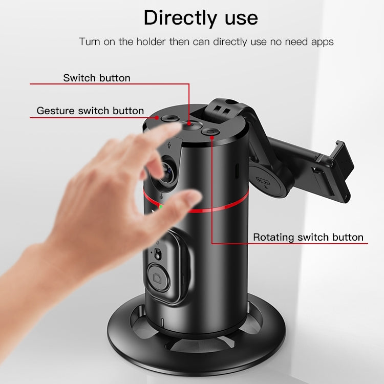 Yesido Wireless 360° Auto Face and Gesture Tracking Tripod - AI Powered with Rotation (SF16)