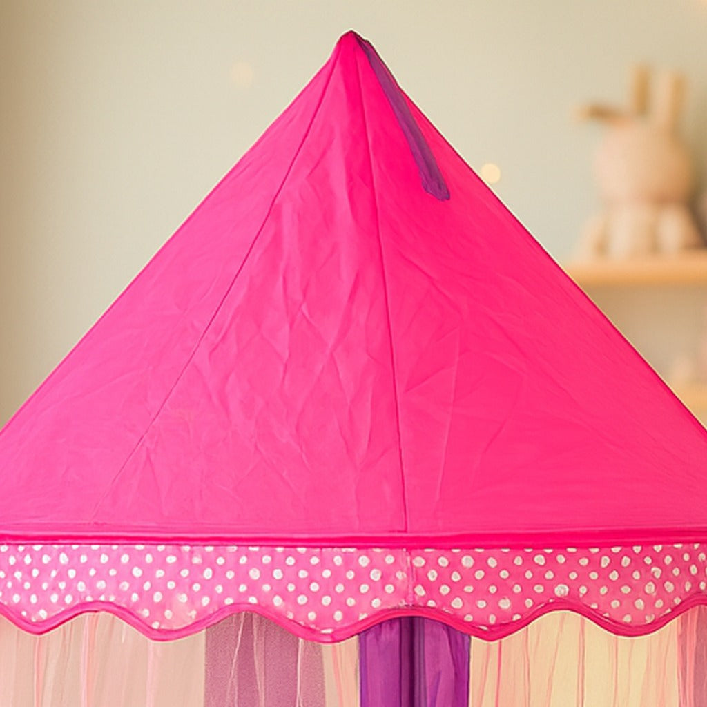 A Princess Castle Kids Play Tent House.