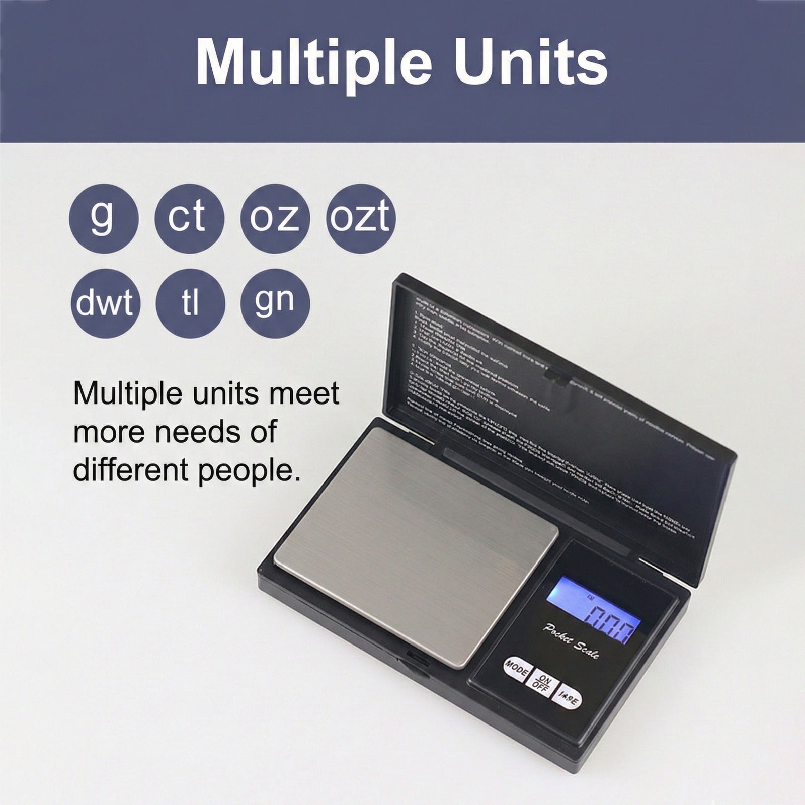 A Professional Digital Pocket Scale.