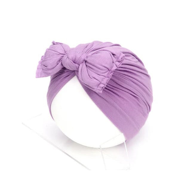 Purple Soft Baby Headband.