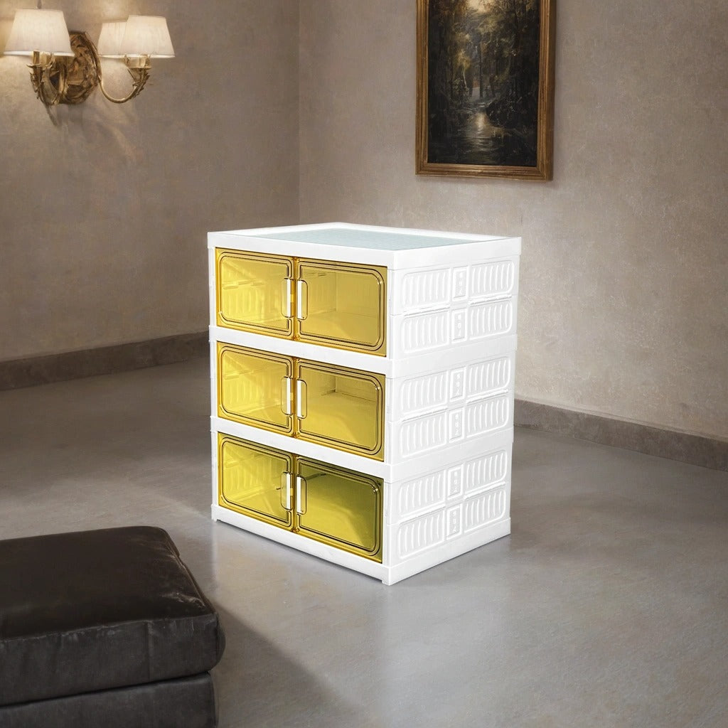 3 Tier Storage Cabinet Bin.
