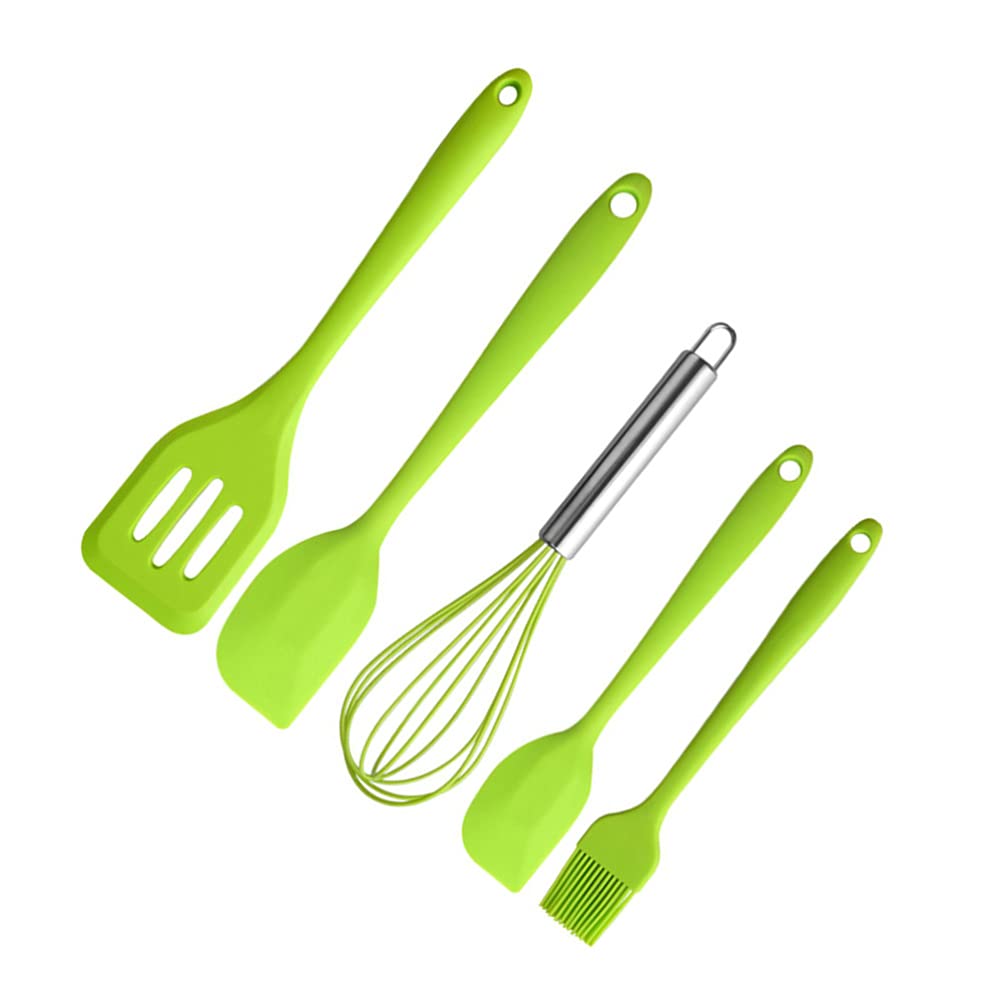 5-Piece Silicone Baking Utensil Set.