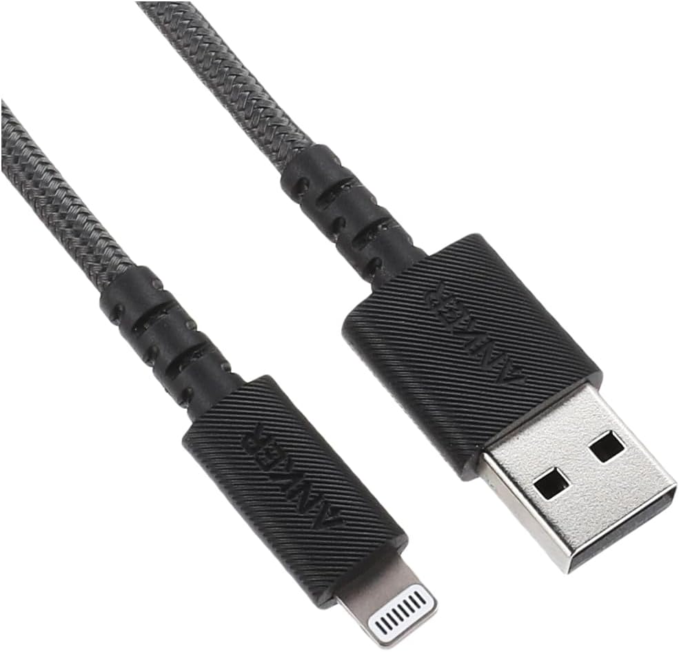 Anker PowerLine Select+ USB-A to Lightning Cable, Fast Charging, 6ft (1.8m) - A8013H12 Anker PowerLine Select+ USB-A to Lightning Cable, Fast Charging, 6ft (1.8m) - A8013H12