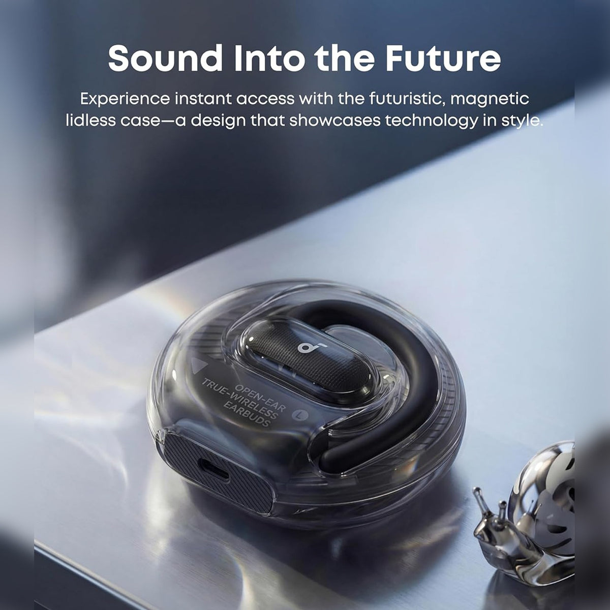 Anker Soundcore V40i Open-Ear True Wireless Bluetooth Earbuds.