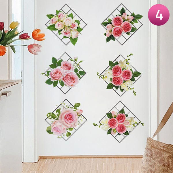 Artificial Plant Indoor Wall Sticker.
