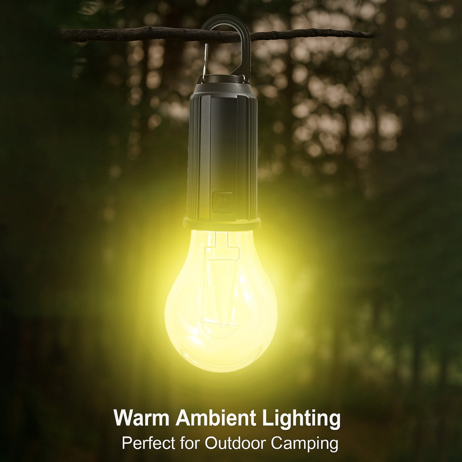 A Hanged Camping Lamp.