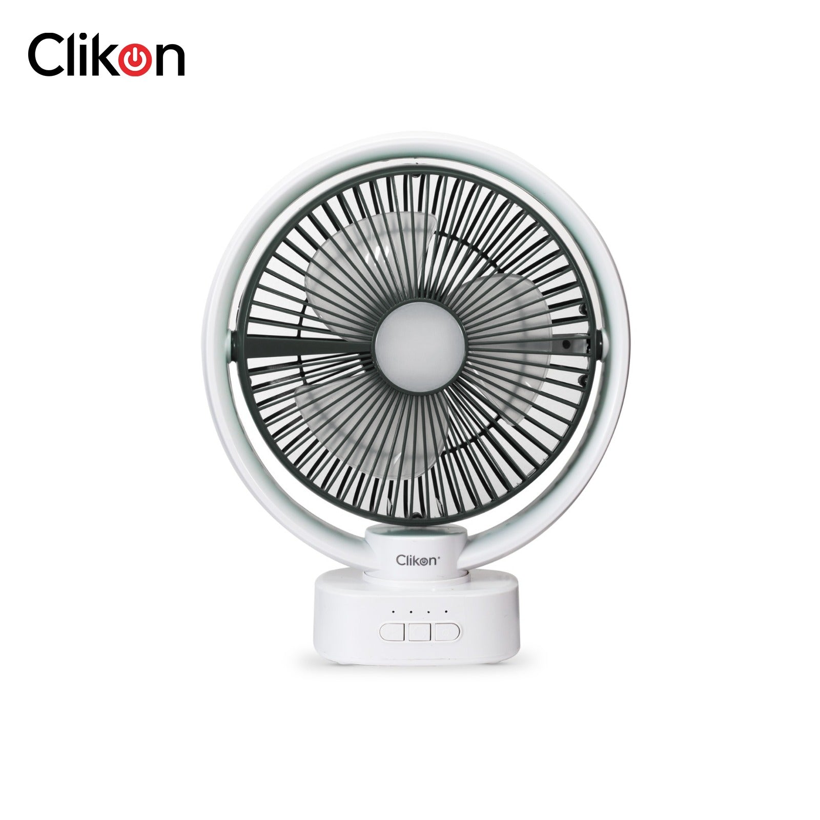 Clikon Rechargeable LED Table Fan.