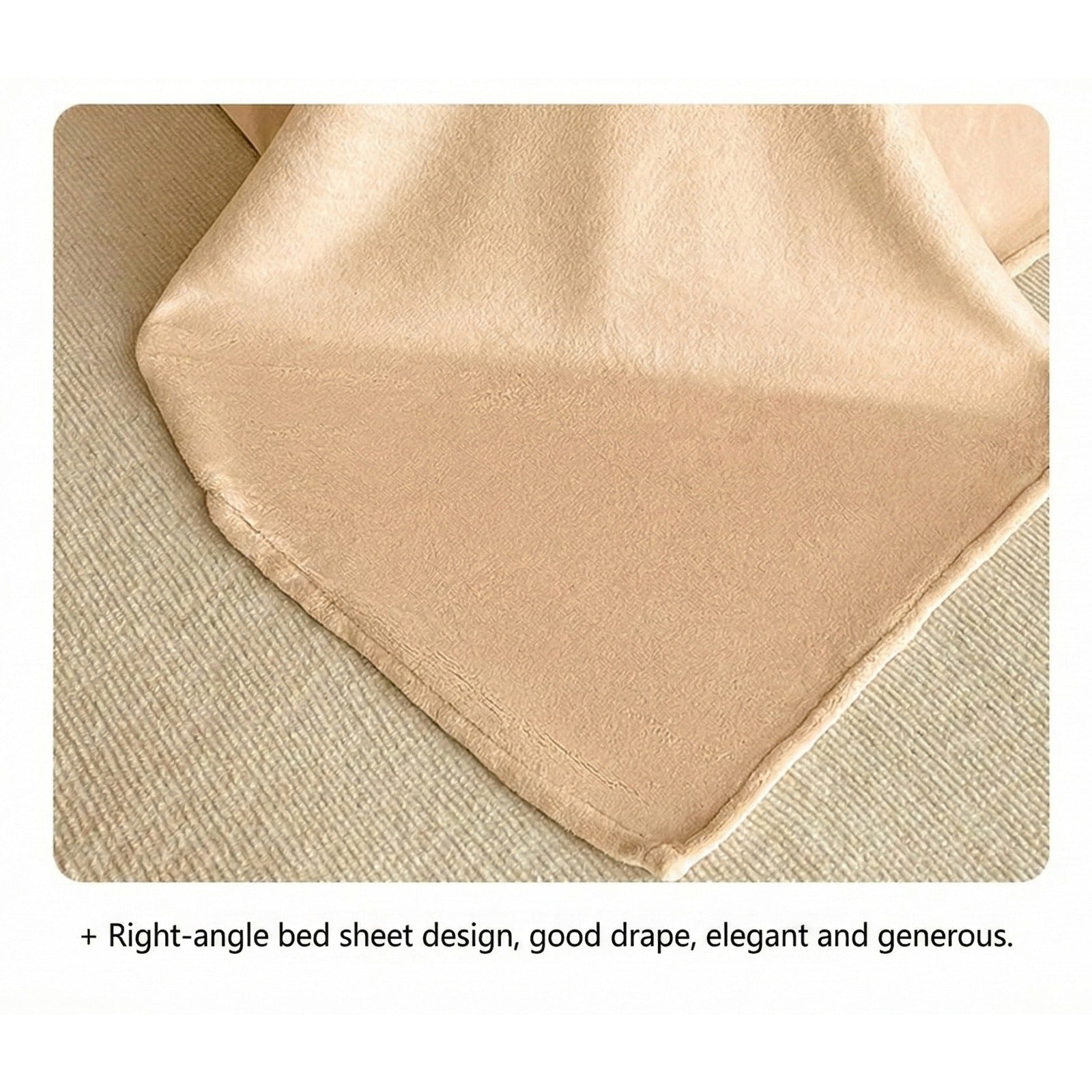 Design Details Of 4-Piece Ultra Soft Luxury Bedding Set.