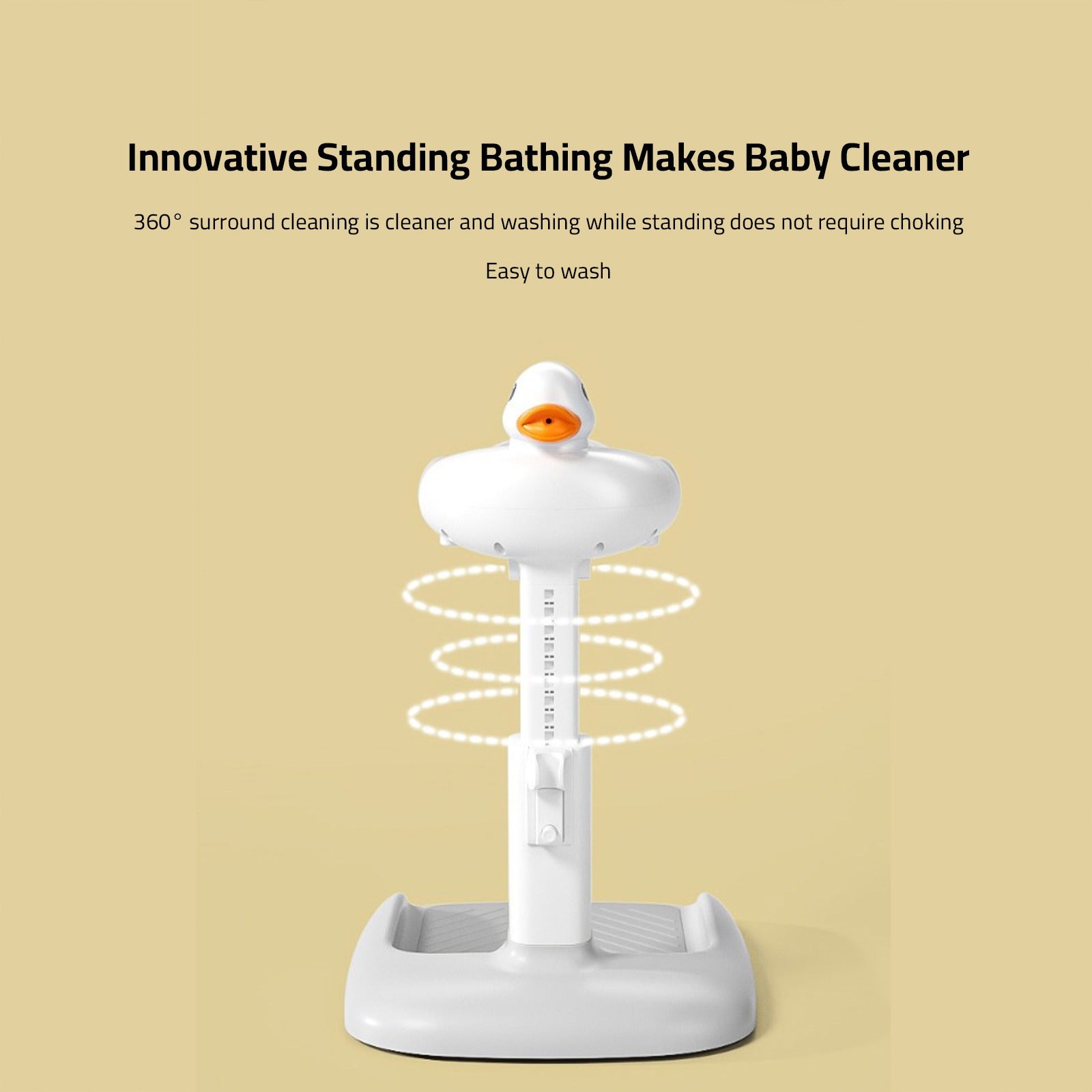 Cute Duck Baby Bathing Station.