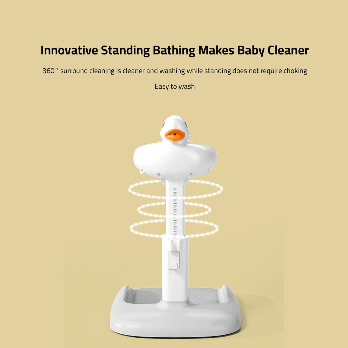 Cute Duck Baby Bathing Station.