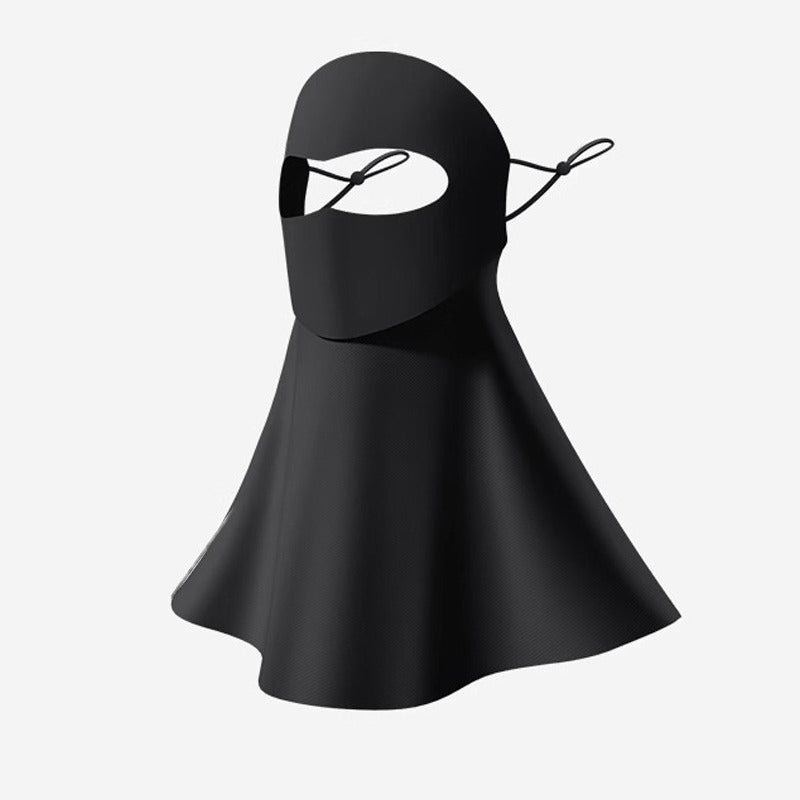 Black  Face Sun Protection Mask