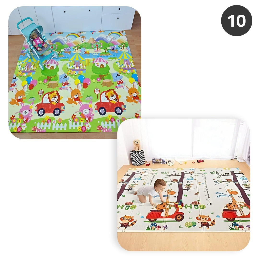 Foldable Baby Crawling Play Mat.