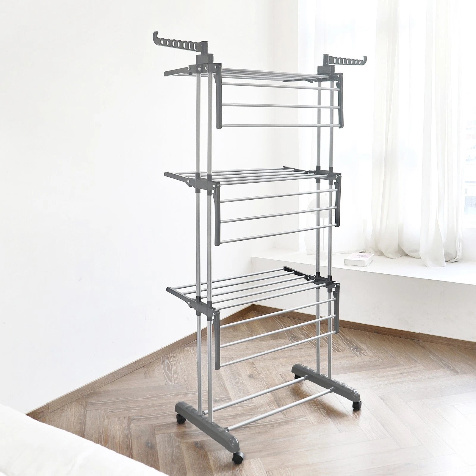 Folding 3 Layer Cloth Drying Rack Stand.