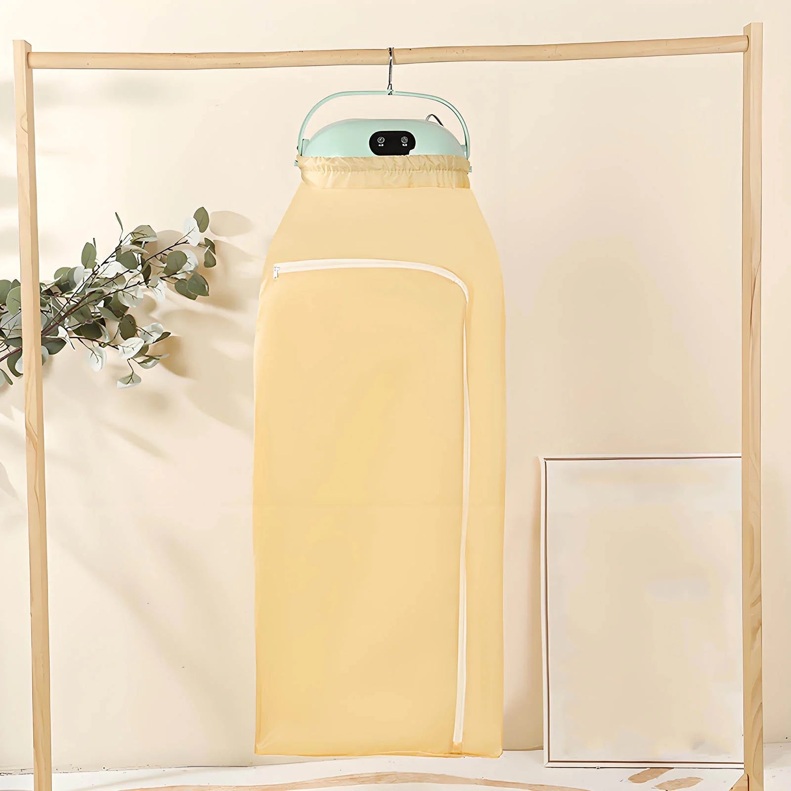 A Hanging Folding Cloth Dryer.