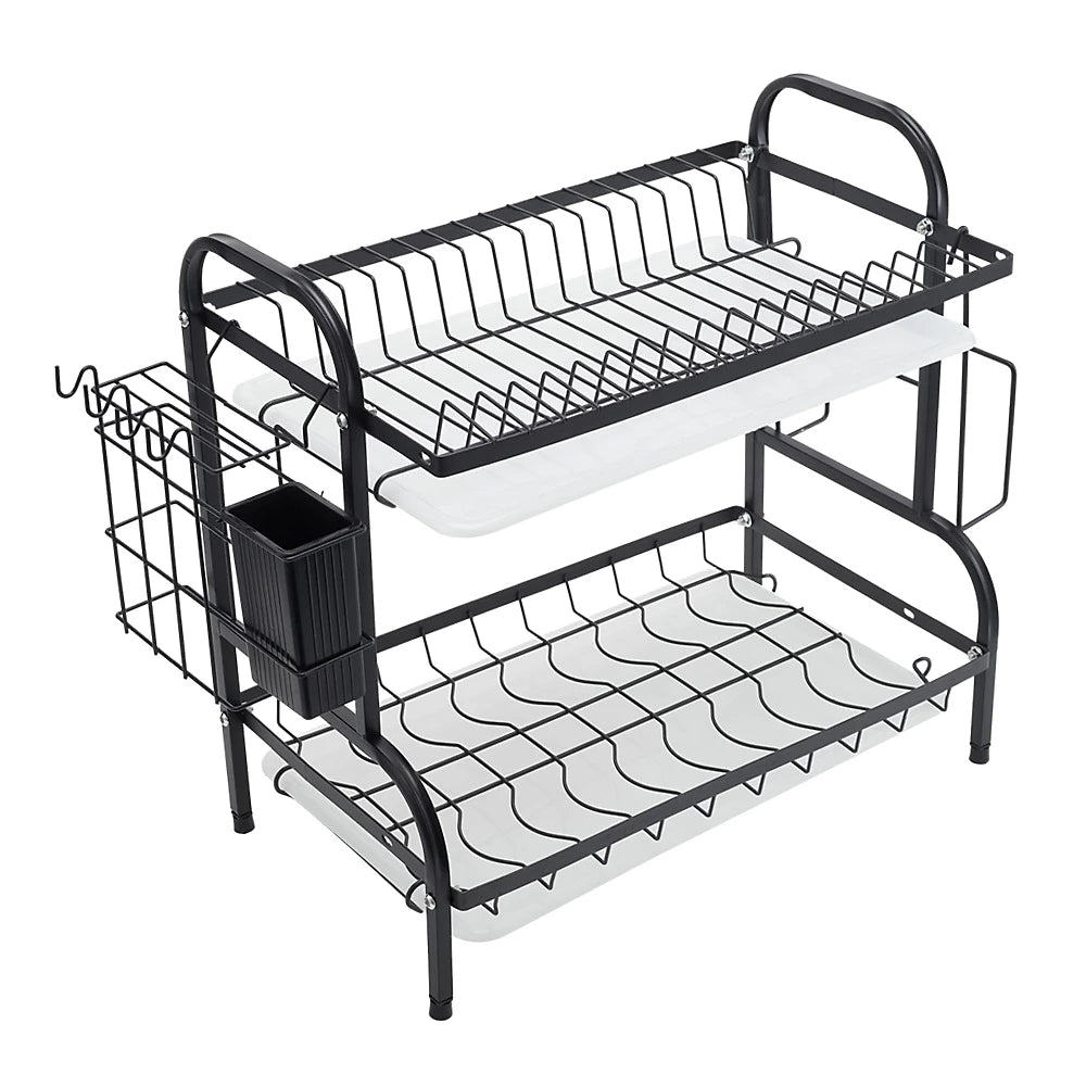 A Kitchen Dish Drying Rack.