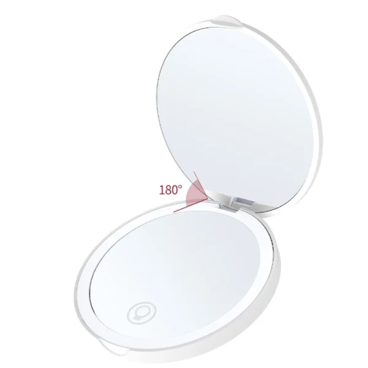 LED Compact Makeup Mirror.