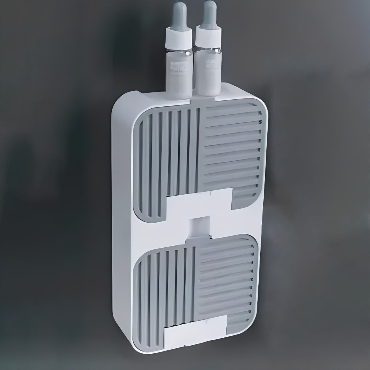 Flip Lid Drain Soap Box placed in wall