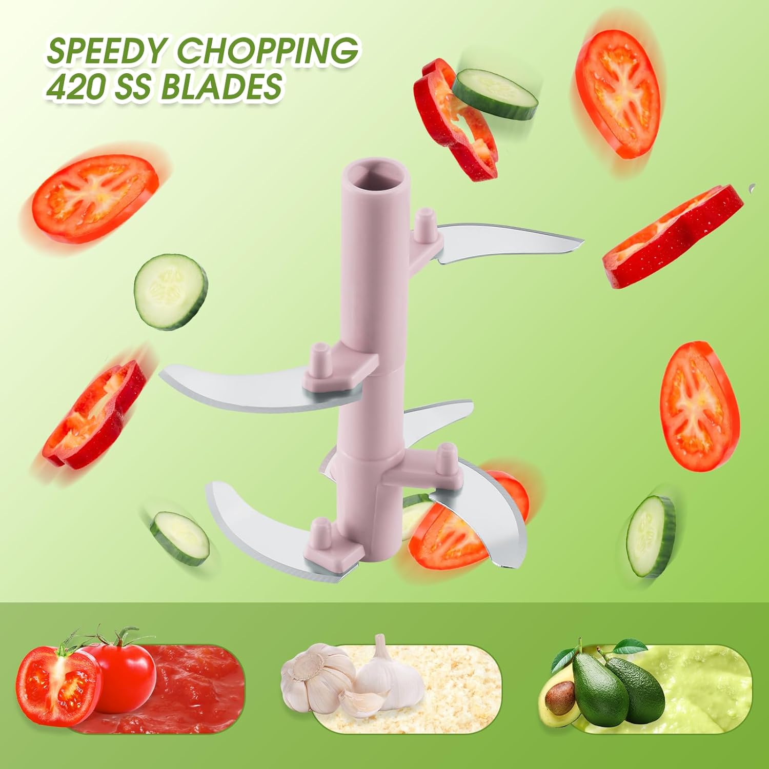 Blade Design Of Manual Food Processor.