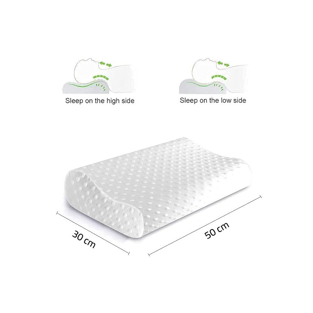 Memory Foam Pillow, Orthopedic Neck Support Sleeping Pillow with Soft Breathable Cover Memory Foam Pillow, Orthopedic Neck Support Sleeping Pillow with Soft Breathable Cover