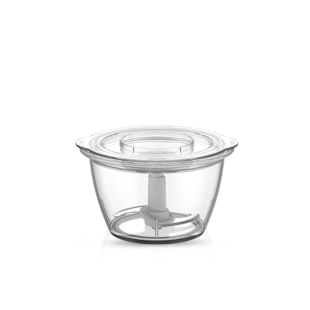 Mini Bowl Of A Saachi 1.5L Electric Chopper & Egg Beater.