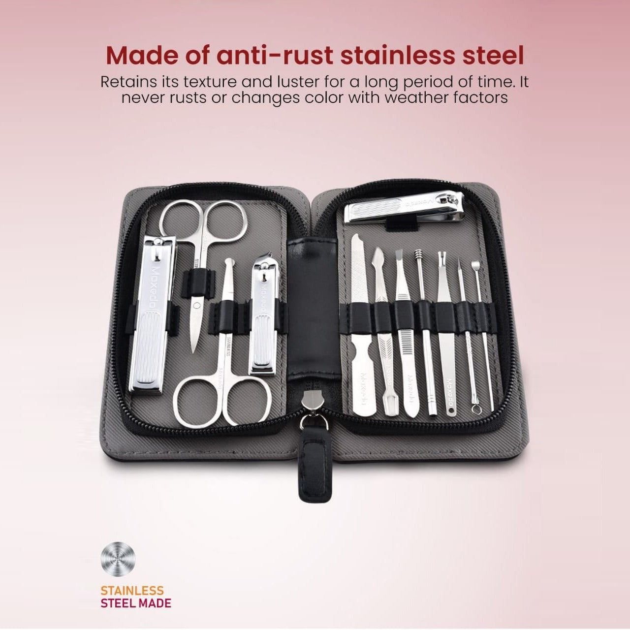 Moxedo 12-in-1 Nail Clipper Set 