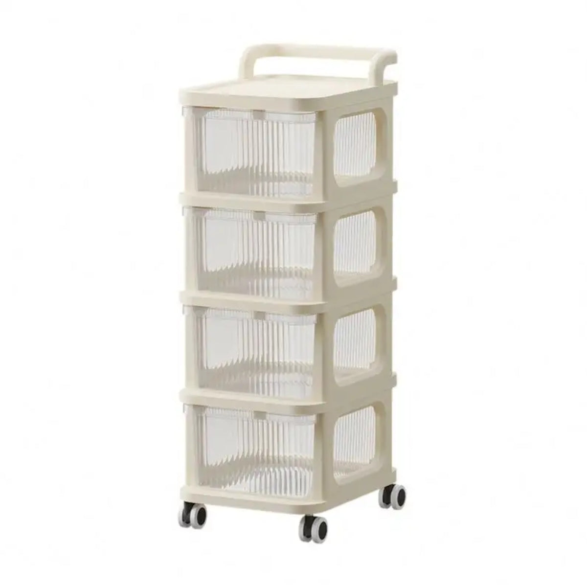A 4 Layer Multifunctional Storage Trolley Rack.
