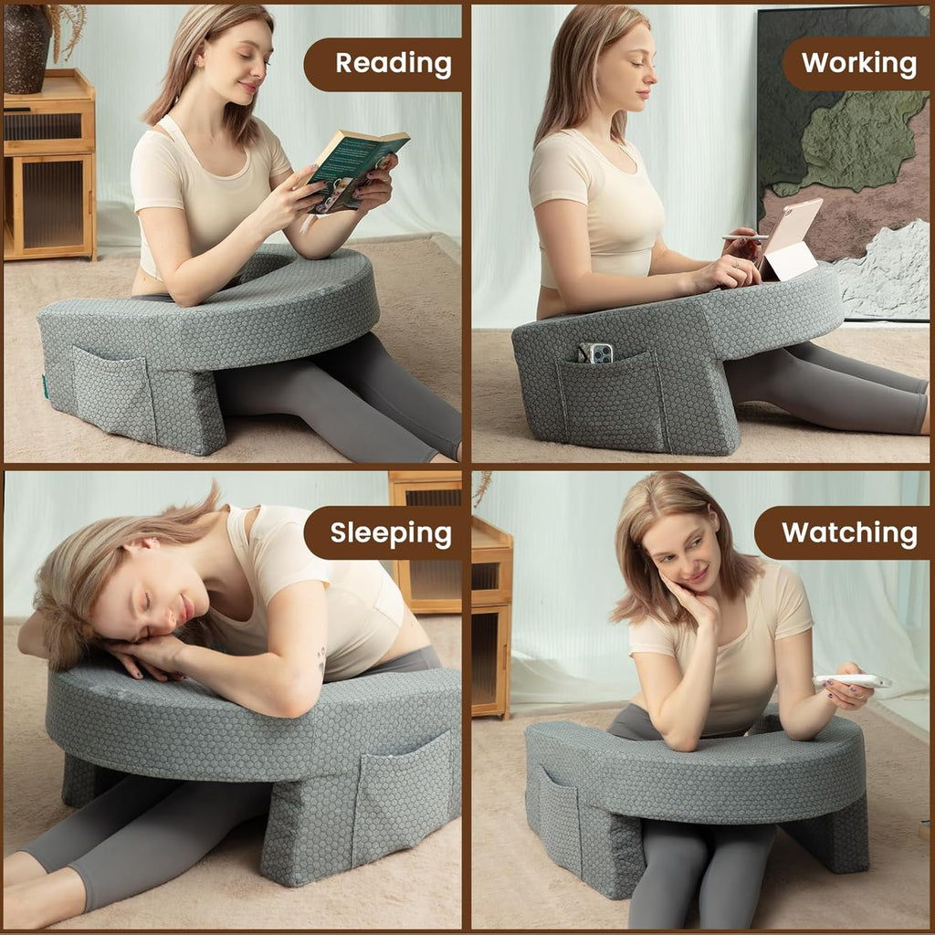 Bed Reading Pillow, Gaming Arm Rest Support Cushion, Comfortable Laptop Desk Pillow Bed Reading Pillow, Gaming Arm Rest Support Cushion, Comfortable Laptop Desk Pillow