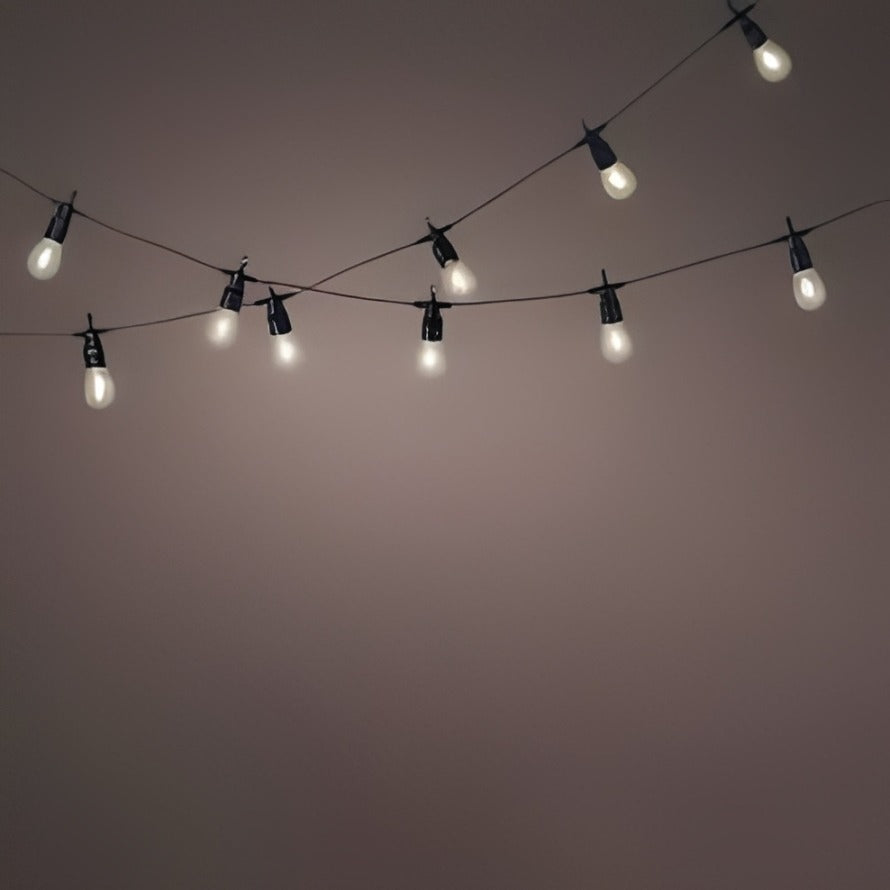 سلسلة إضاءة LED خارجية بطول 5 متر، مقاومة للماء وموفّرة للطاقة للاستخدام الزخرفي سلسلة إضاءة LED خارجية بطول 5 متر، مقاومة للماء وموفّرة للطاقة للاستخدام الزخرفي